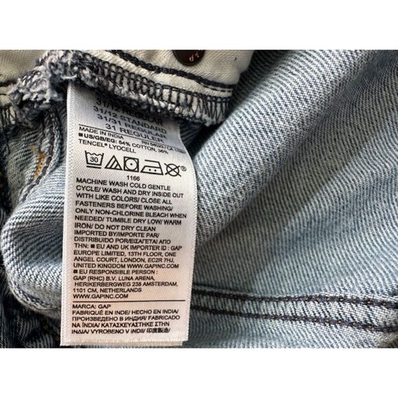 Gap High Rise UltraSoft Horseshoe Jeans Medium Indigo 12/31 - Picture 5 of 8